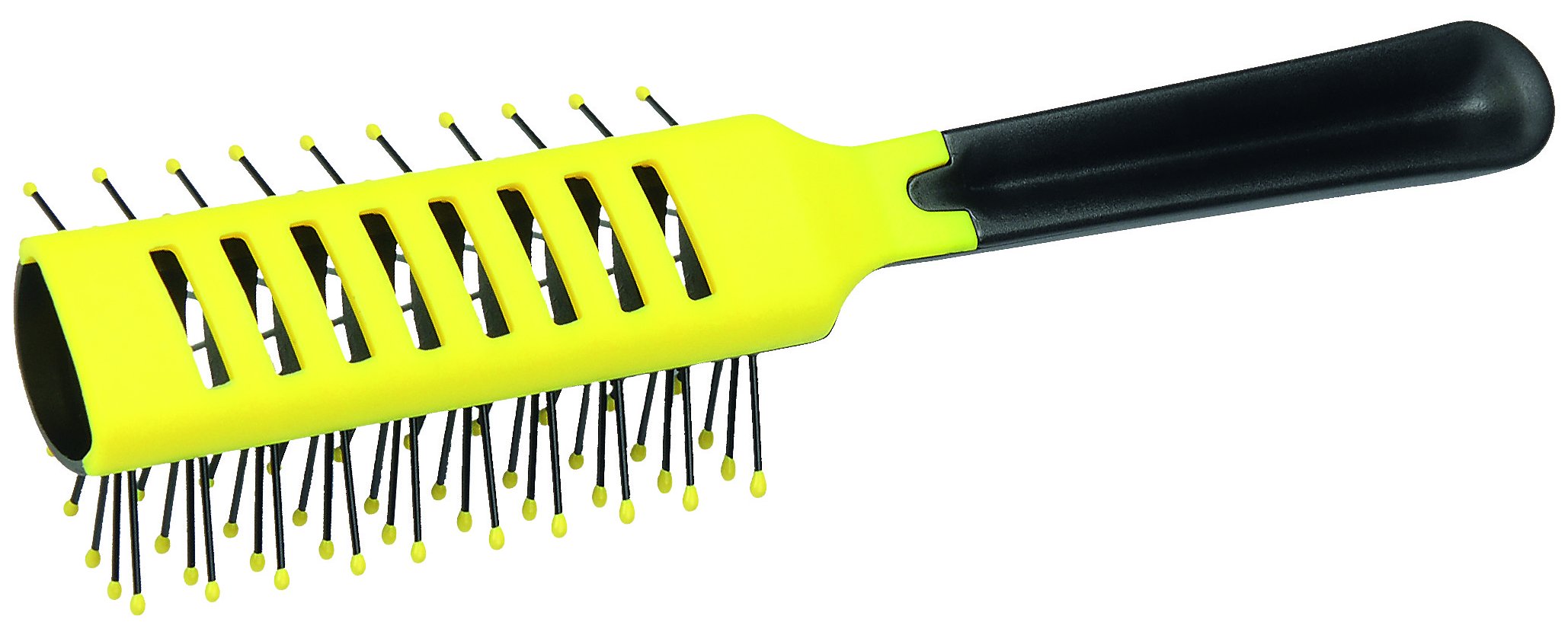 SPAZZOLA TUNEL 9 FILE YELLOW