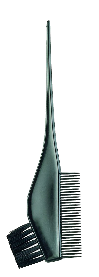 PENNELLO+PETTINE NERO TINTURA