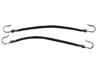 ELASTICI c/GANCIO NERI 100 pz