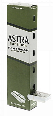 LAME ASTRA VERDE PLATINO 100 pz