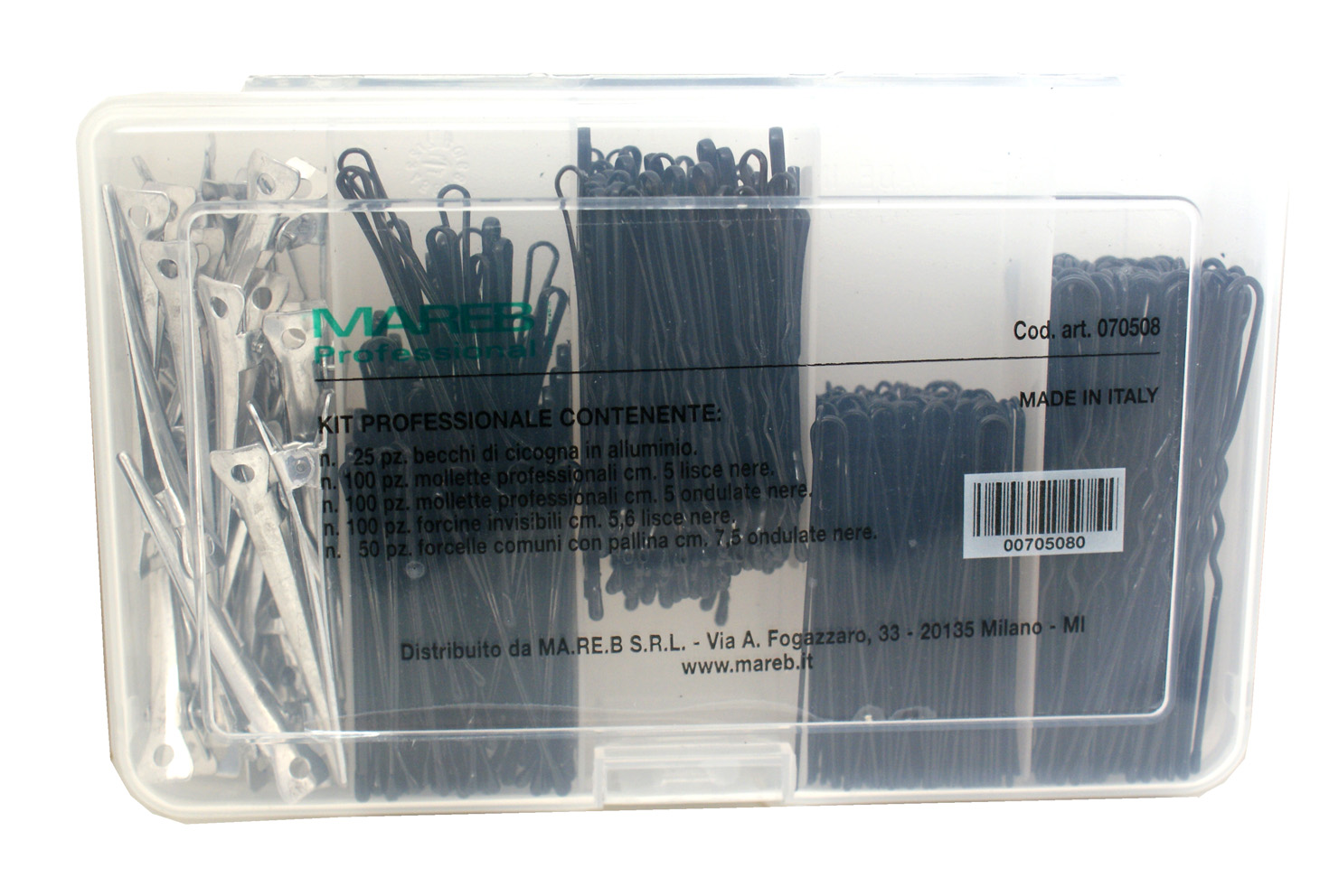 KIT MOLLETTE NERE PROFESSIONALE