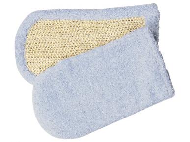 GUANTO DI CRINE + SPUGNA 17