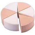 SPUGNETTA TRUCCO LATEX 6 SPICCHI