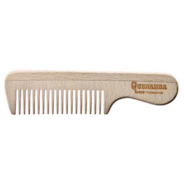 PETTINE LEGNO QUEBARBA C/MANICO