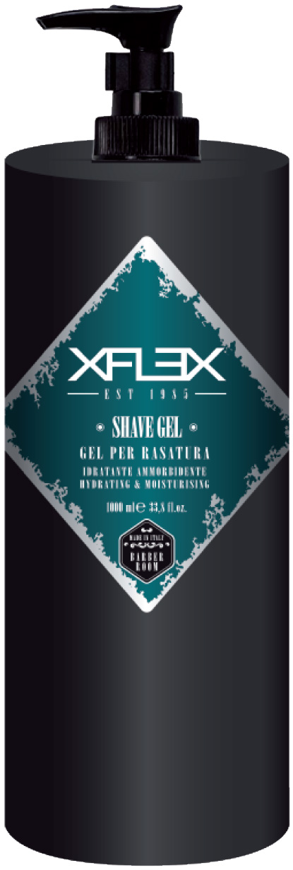 XFLEX SHAVE GEL TRASPARENTE 1000 ML