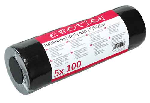 CARTA PER COLLO BLACK 5 ROTOLI