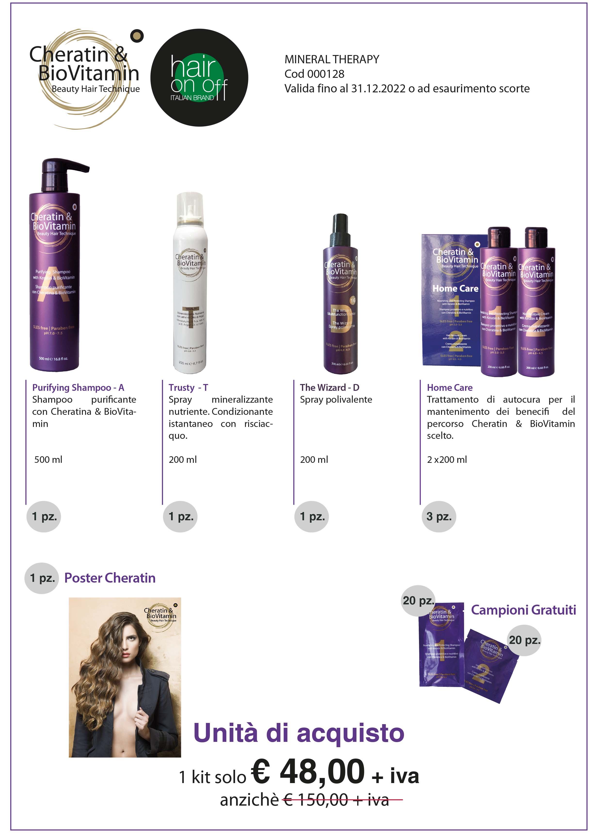 KIT "MINERAL THERAPY" CHE&BIO ONOFF