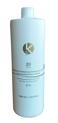 K HAIR OXI 20 VOL ALOE E AVENA 1000 ml