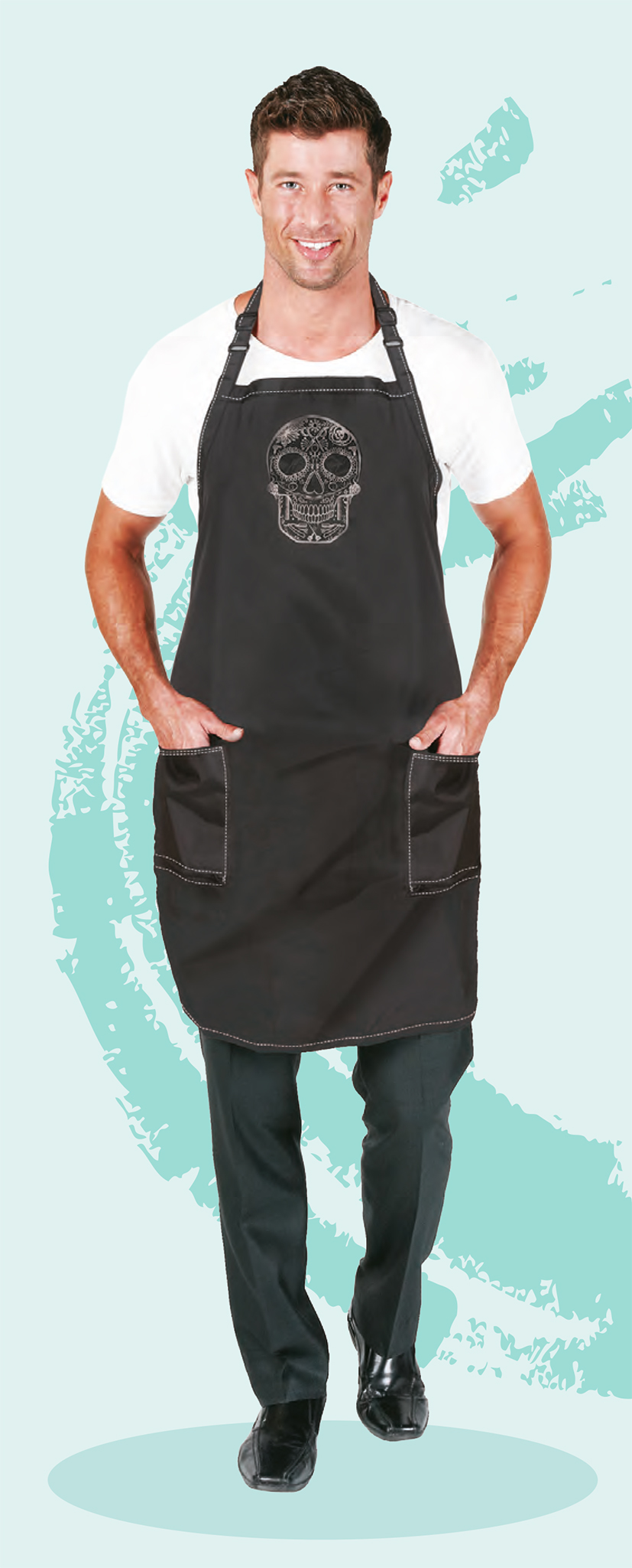 CAMICE SKULL IMPERMEABILE