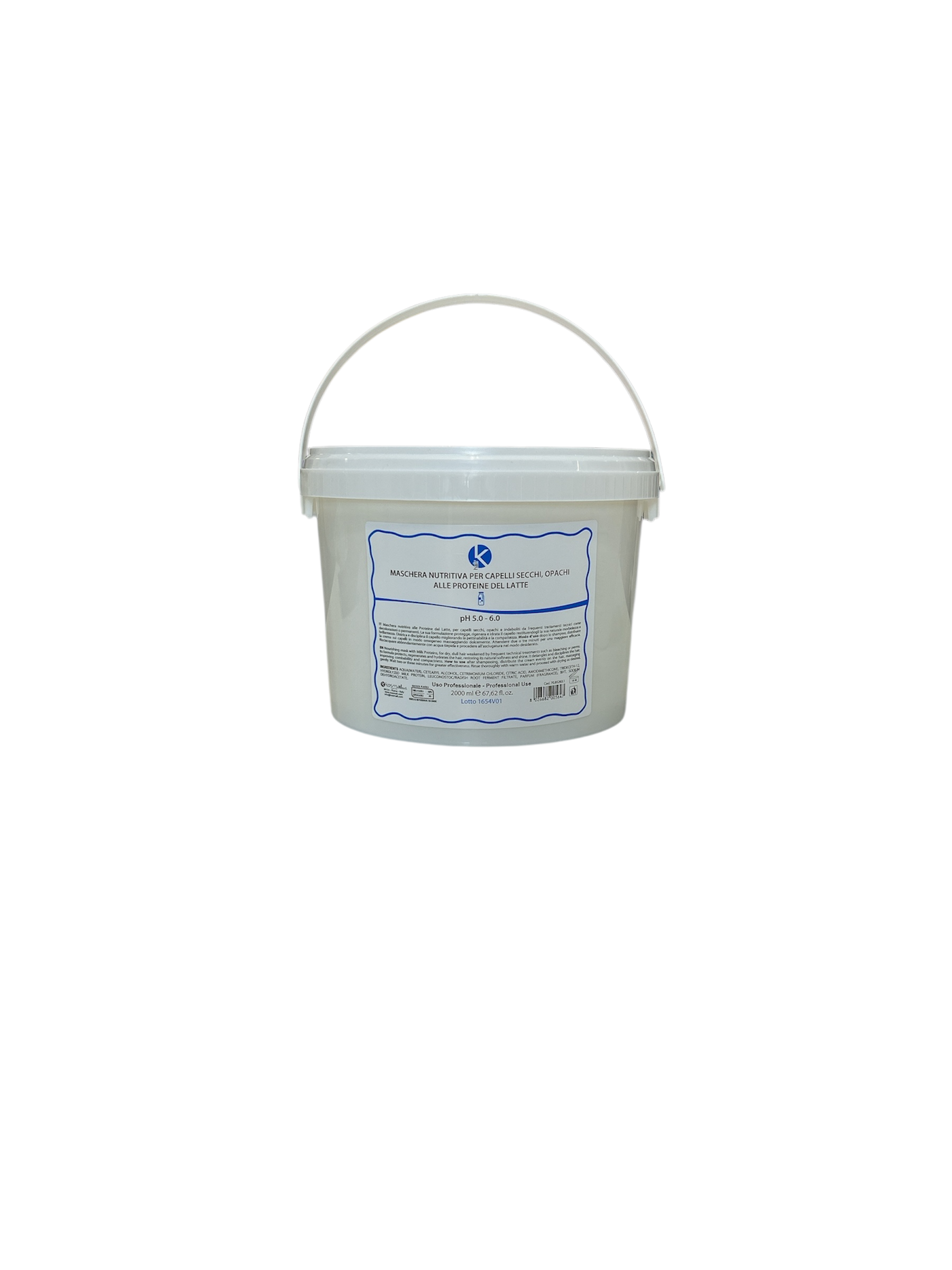 K HAIR MASK  PROTEINE DEL LATTE 2000 ML