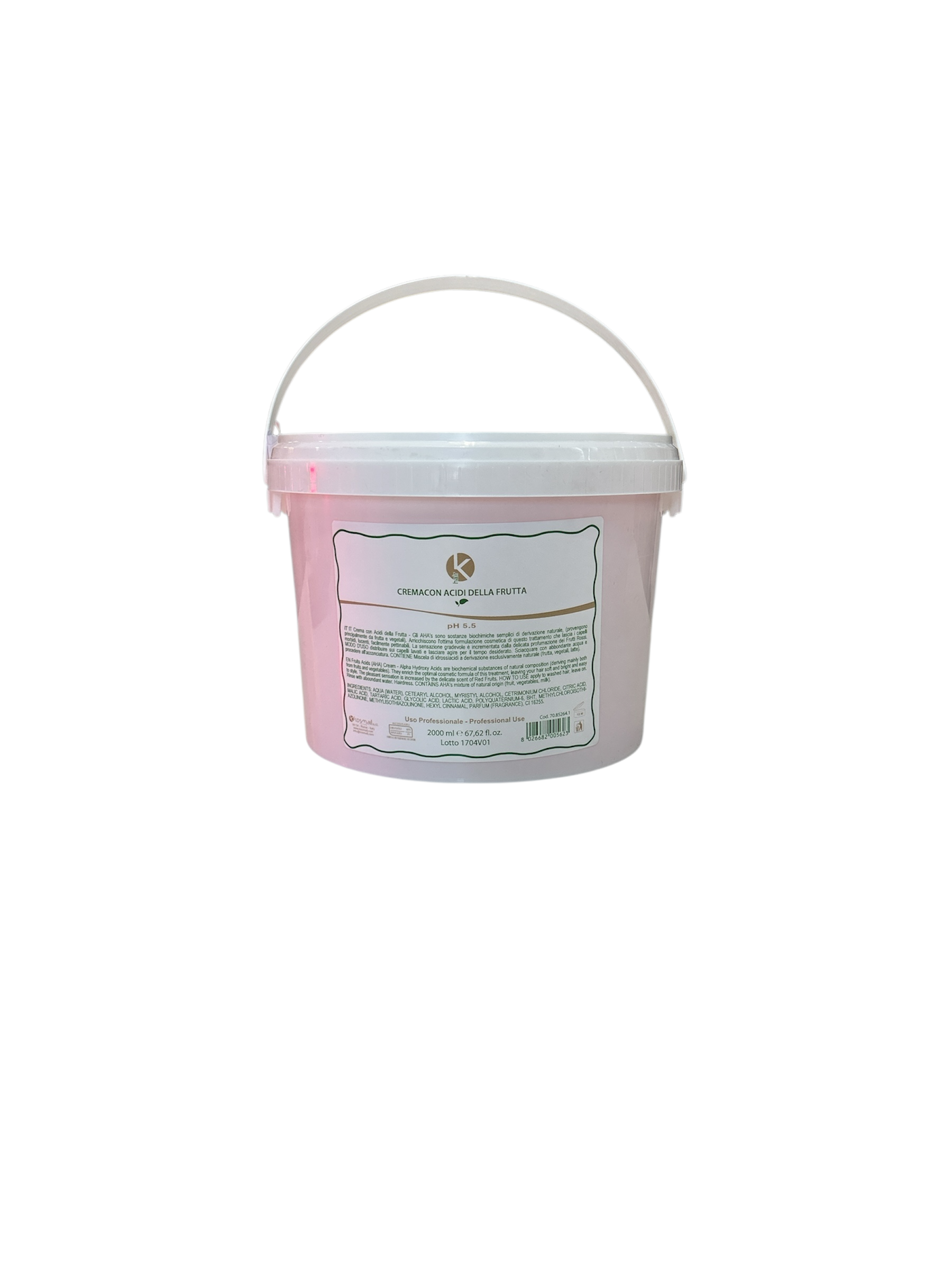 K HAIR  MASK ACIDI DELLA FRUTTA 2000 ML