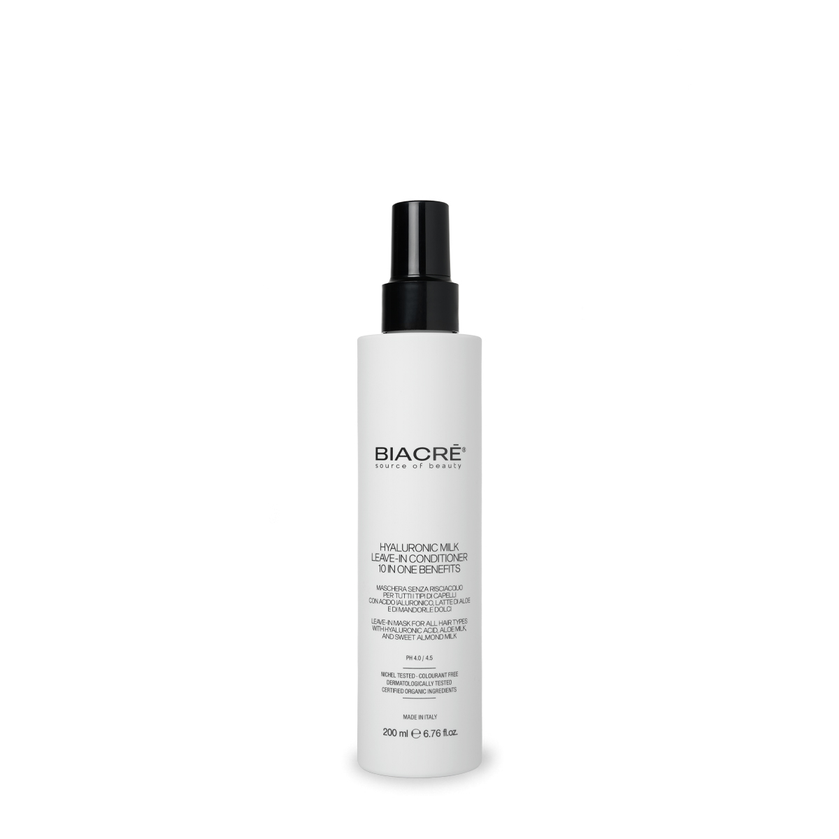 BIACRE' HYALURONIC MILK 10 IN 1 200 ML
